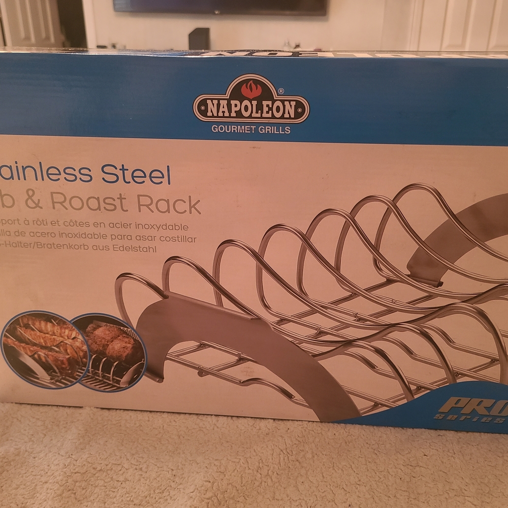 Napoleon Stainless Steel Rib Rack - Picture 5 of 5